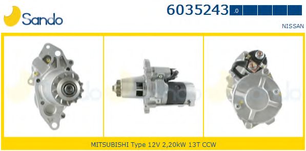 Стартер SANDO 6035243.0