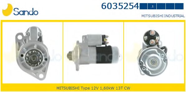 Стартер SANDO 6035254.1