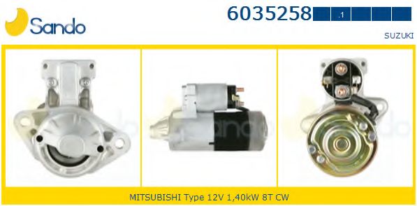 Стартер SANDO 6035258.1