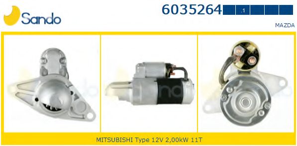 Стартер SANDO 6035264.1