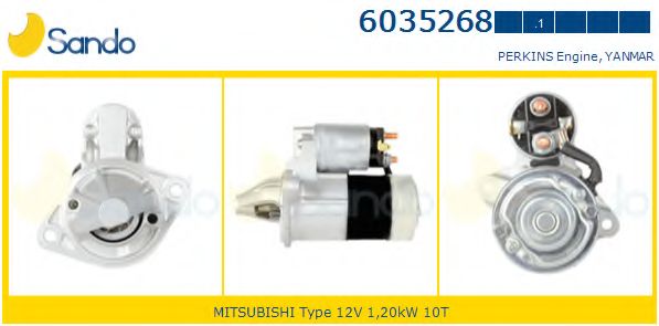Стартер SANDO 6035268.1