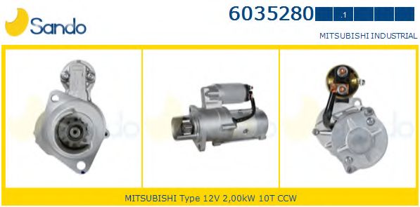 Стартер SANDO 6035280.1