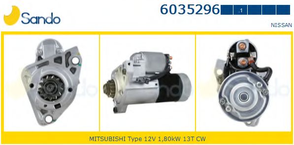 Стартер SANDO 6035296.1
