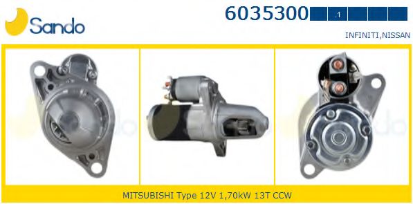 Стартер SANDO 6035300.1