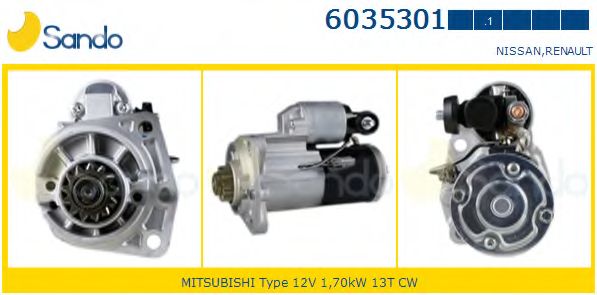 Стартер SANDO 6035301.1
