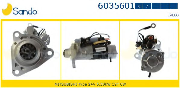Стартер SANDO 6035601.1