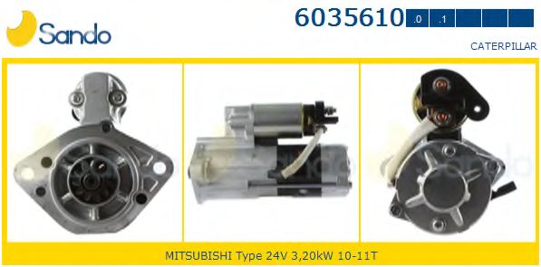 Стартер SANDO 6035610.0
