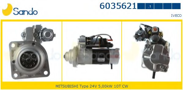 Стартер SANDO 6035621.1