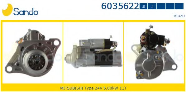 Стартер SANDO 6035622.0