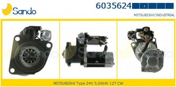 Стартер SANDO 6035624.1