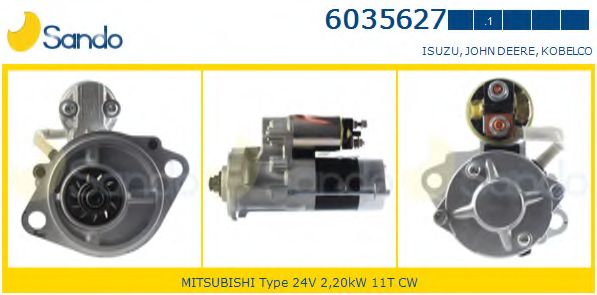 Стартер SANDO 6035627.1