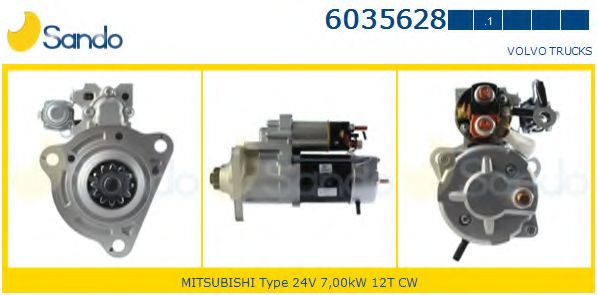 Стартер SANDO 6035628.1