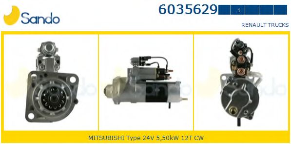 Стартер SANDO 6035629.1