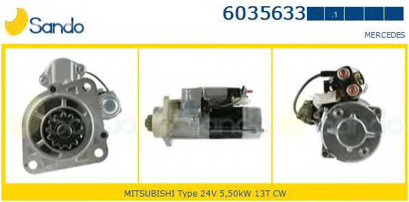 Стартер SANDO 6035633.1