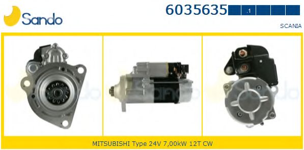 Стартер SANDO 6035635.1