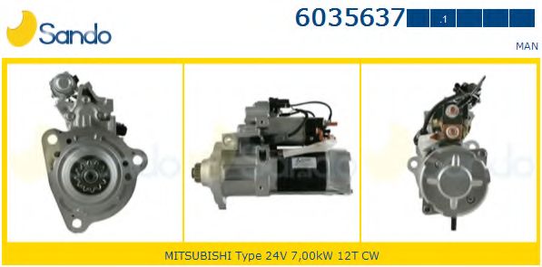 Стартер SANDO 6035637.1