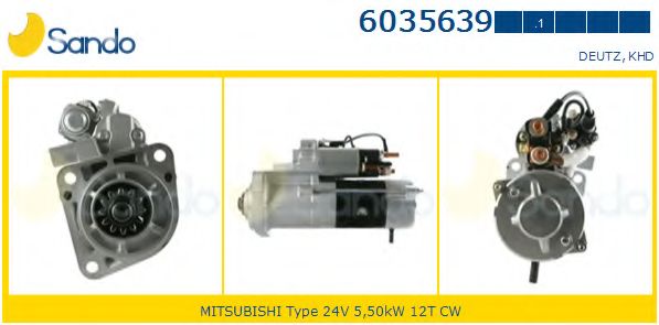 Стартер SANDO 6035639.1