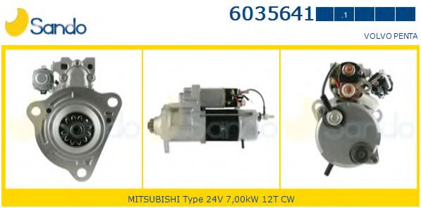 Стартер SANDO 6035641.1