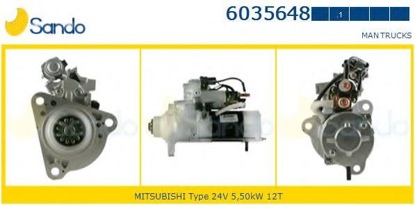 Стартер SANDO 6035648.1