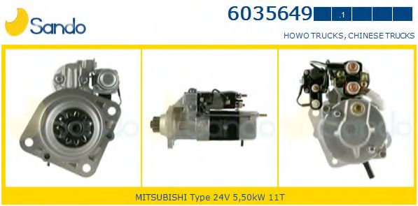 Стартер SANDO 6035649.1