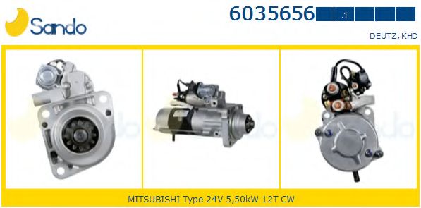 Стартер SANDO 6035656.1