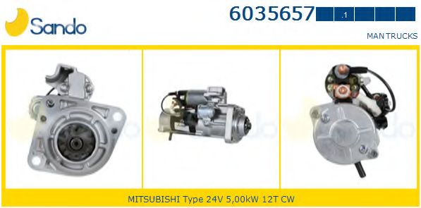 Стартер SANDO 6035657.1