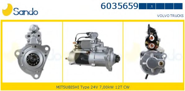 Стартер SANDO 6035659.1