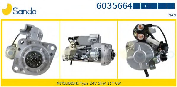 Стартер SANDO 6035664.1