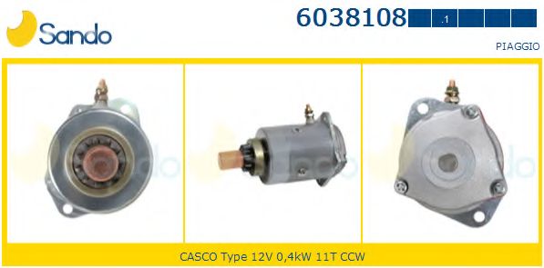 Стартер SANDO 6038108.1