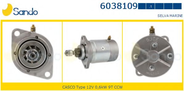 Стартер SANDO 6038109.1
