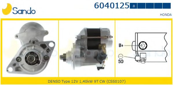 Стартер SANDO 6040125.0