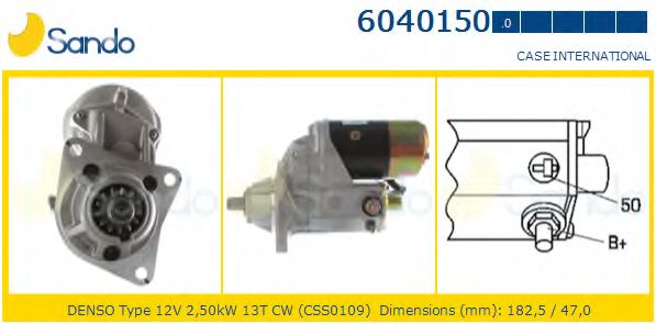 Стартер SANDO 6040150.0