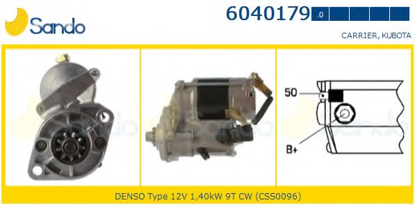 Стартер SANDO 6040179.0