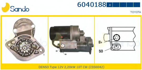 Стартер SANDO 6040188.0