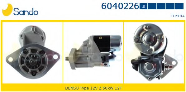 Стартер SANDO 6040226.0