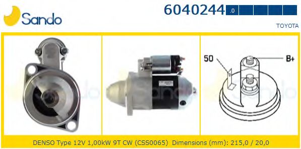 Стартер SANDO 6040244.0