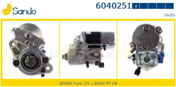 Стартер SANDO 6040251.0