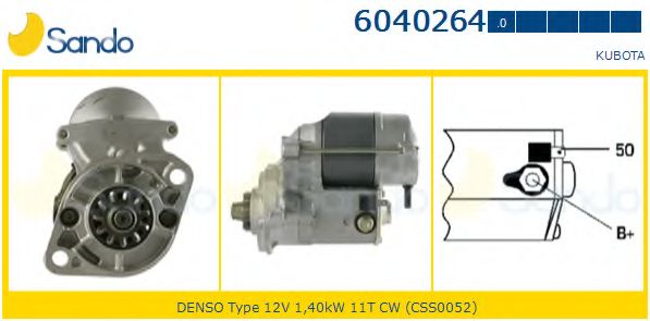 Стартер SANDO 6040264.0