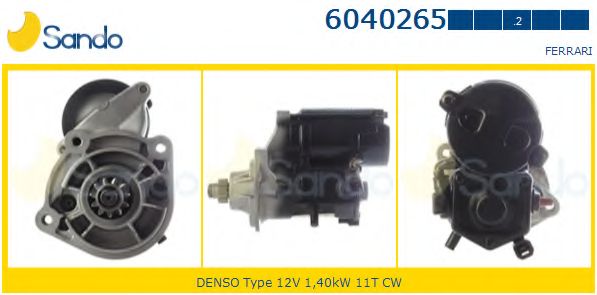 Стартер SANDO 6040265.2