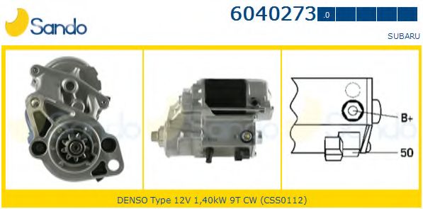 Стартер SANDO 6040273.0