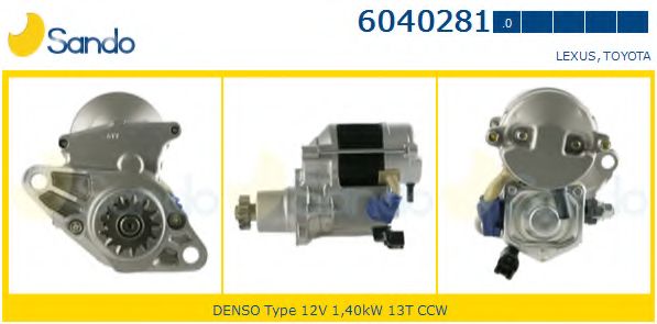 Стартер SANDO 6040281