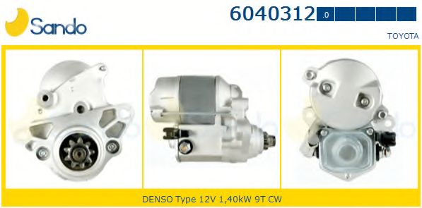 Стартер SANDO 6040312.0