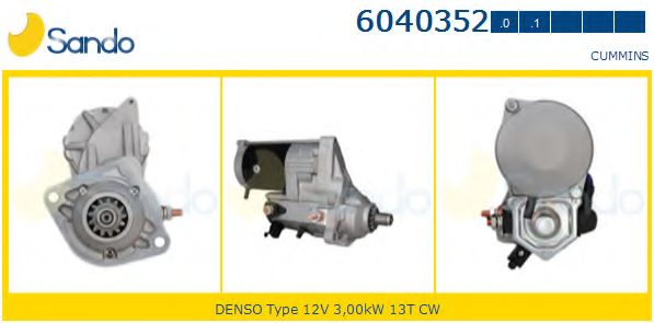 Стартер SANDO 6040352.0