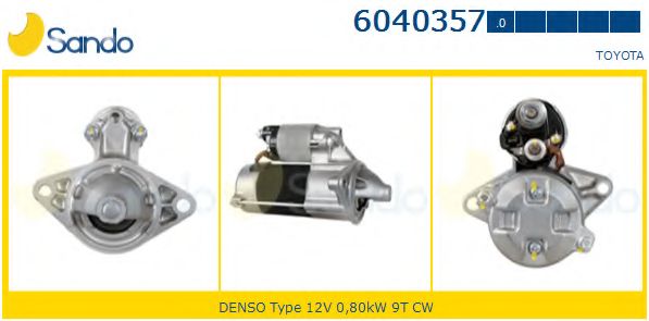 Стартер SANDO 6040357.0