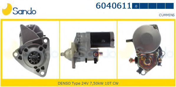 Стартер SANDO 6040611.0