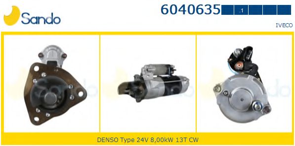 Стартер SANDO 6040635.1