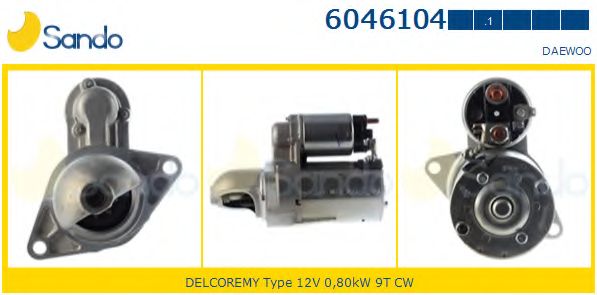 Стартер SANDO 6046104.1