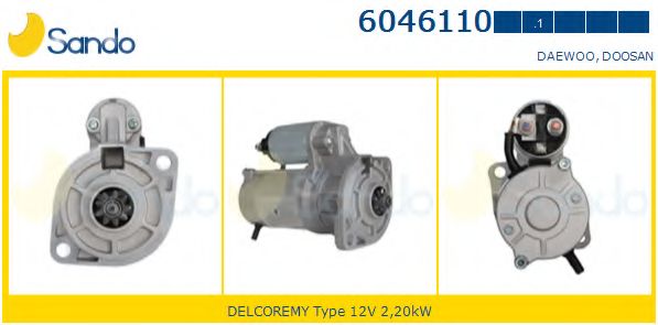 Стартер SANDO 6046110.1