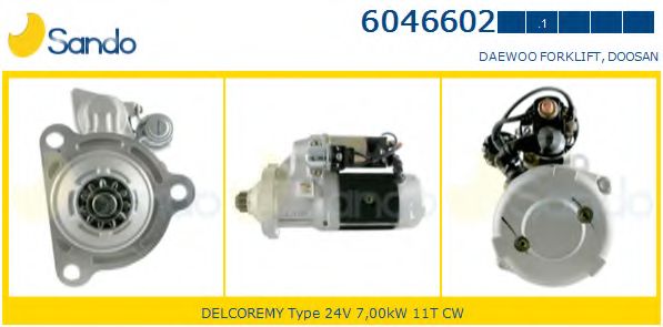 Стартер DELCO REMY 500902