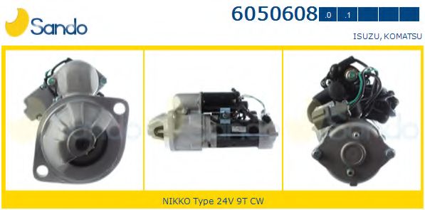 Стартер SANDO 6050608.0